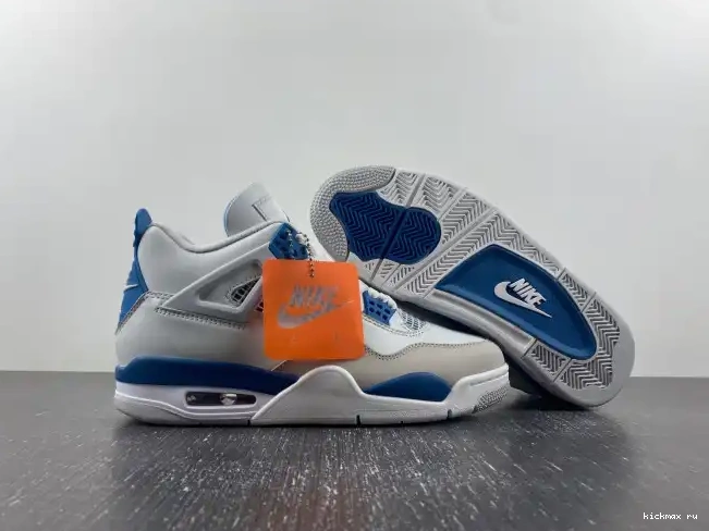 Cheap MAX Blue Jordan Air 4 FV5029-141 Military 0516